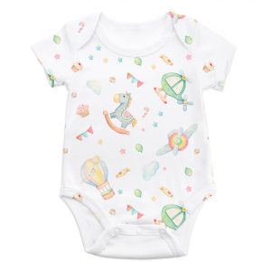 "Body Infantil Manga Corta Sublimable Tacto Algodón – Personalizable y Cómodo"