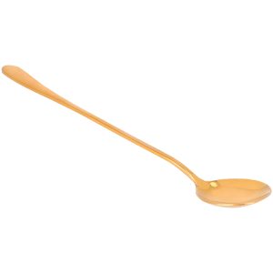 "Cuchara dorada para tazas – Elegante y resistente"