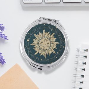 "Espejos de bolso sublimables – Personalización práctica y elegante"