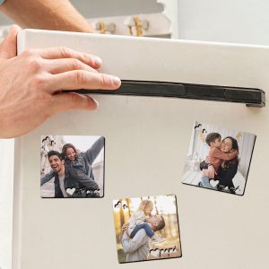 "Imanes de madera DM3 sublimable Serie Familia – Personalización única para tu hogar"