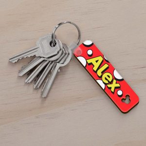 "Llaveros de madera DM3 sin anilla, sublimables a doble cara para personalización total"