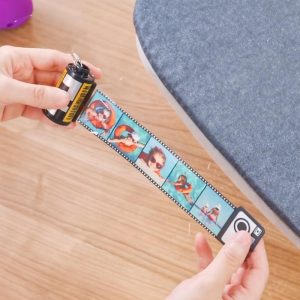 "Llaveros carrete de fotos sublimable – Personaliza tus recuerdos en un llavero original"