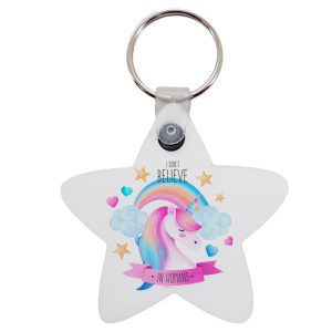 "Llaveros de madera DM3 con temática infantil sublimables a doble cara"