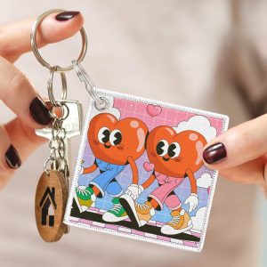 "Llaveros Tela Sublimable Doble Cara Personalizables"