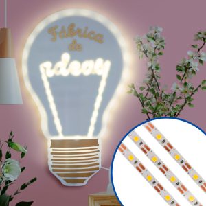 "Tiras de luz LED con USB – Iluminación versátil y moderna"