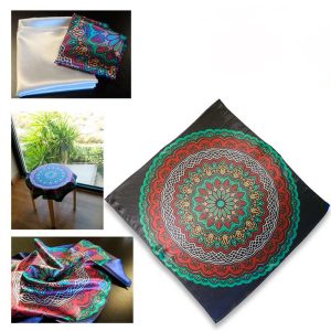 "Pañuelos de tejido sedoso sublimable – Personalización suave y elegante"