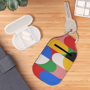 "Pastillero con Funda Llavero Sublimable Personalizado"