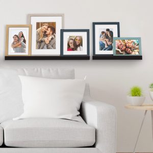 "Portafotos con baldas - Kit de 7 piezas sublimable – Decoración personalizada y práctica"