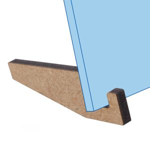 "Soportes de madera DM5 para sobremesa – Estilo y estabilidad decorativa"