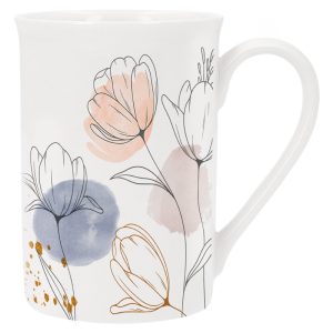 "Taza alta para sublimación con borde curvo – Diseño elegante y personalizable"