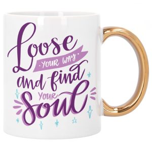 "Taza para sublimación con asa metalizada – Elegancia y personalización premium"
