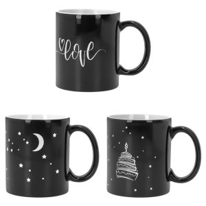 "Tazas mágicas grabado láser y sublimables – Efecto térmico personalizable"